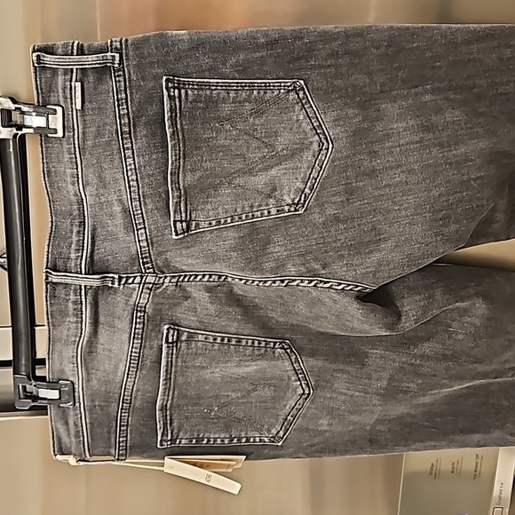 💕MOTHER💕 The Insider Crop Step Fray Jeans ~ Save Your Soul 33 NWT - Picture 15 of 16